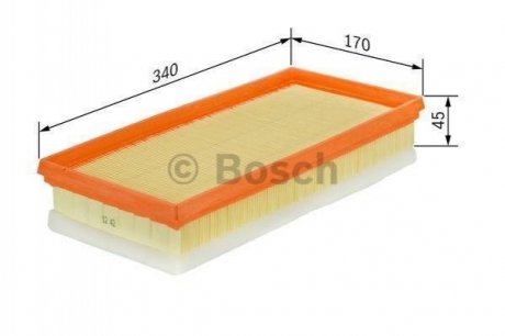 Фільтр повітря BOSCH F 026 400 112