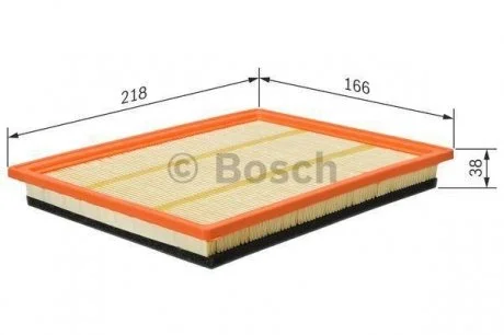 Фільтр повітря F 026 400 177 BOSCH F026400177