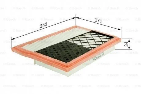 Воздушный фильтр BOSCH F 026 400 466
