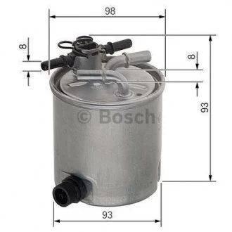 Паливний фільтр F 026 402 072 BOSCH F026402072