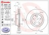 Гальмівний диск вентильований BM = 09.9825.20 BREMBO 09.9825.21 (фото 1)