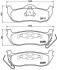 Гальмівні колодки дискові P37 011 BREMBO P37011 (фото 1)