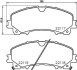 Гальмівні колодки дискові BM BREMBO P56106 (фото 1)