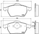 Гальмівні колодки дискові BREMBO P85 039 (фото 1)