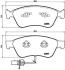 Тормозные колодки дисковые BREMBO P85087 (фото 1)