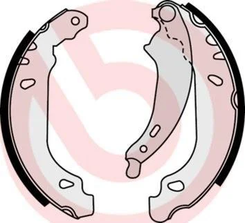 Гальмівні колодки барабанні S68 524 BREMBO S 68 524