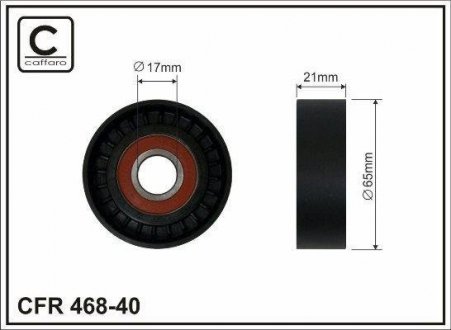 Ролик CAFFARO 468-40