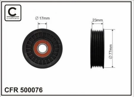 Ролік CAFFARO 500076