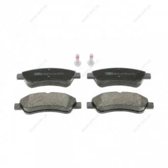 Колодки гальмівні дискові Citroen Berlingo (96-11)/ Opel Crossland X (17-) CHAMPION 573030CH