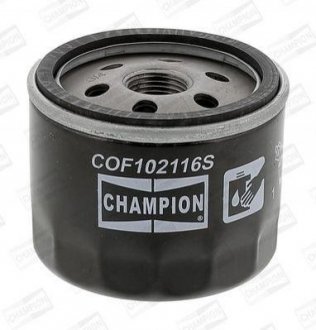 Фильтр масляный FIAT 0,7 RENAULT 0,8-1,4 CHAMPION COF102116S (фото 1)