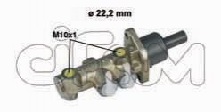 FIAT Главный тормозной цилиндр PALIO WEEKEND 97- 22.20 ABS CIFAM 202-279