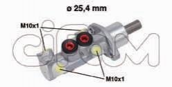 VW Главный тормозной цилиндр T4 1.9TD 96- 25.40 без ABS CIFAM 202-604