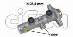 Головний гальмівний циліндр X-Trail 01-(D1=25,4mm) CIFAM 202-652