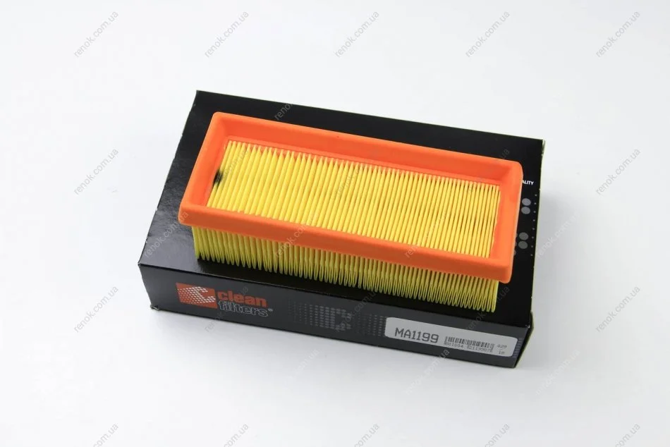 Фильтр воздушный Kangoo/Clio/Twingo 1.2 16V 01- CLEAN FILTERS MA1199 (фото 1)