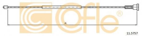 Трос стояночного тормоза COFLE 11.5757