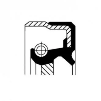 Ущільнююче кільце, ступінчаста коробка передач; Ущільнююче кільце валу, АКПП CORTECO 01030363