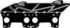 Прокладка впускного колектора Peugeot306/406 Expert/Partner1.6-1.8 93-04 CORTECO 424710P (фото 1)