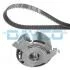 DAYCO К-кт. ГРМ ( ремень + ролик) OPEL Omega A, Vectra A, Kadett E, Ascona C KTB478