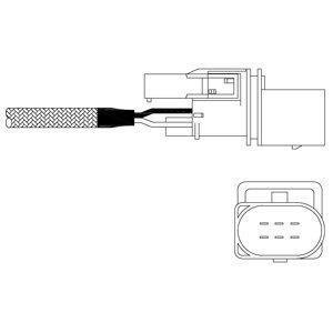 Датчик кисню Delphi ES11022-12B1