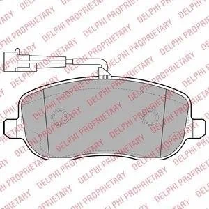Гальмівні колодки, дискові Delphi LP2024