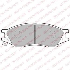 Тормозные колодки Delphi LP2184