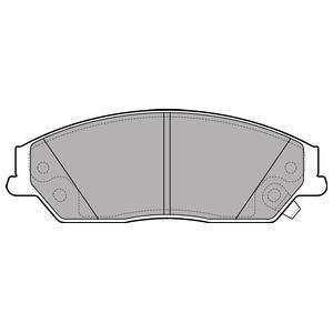 Гальмівні колодки, дискові Delphi LP2714