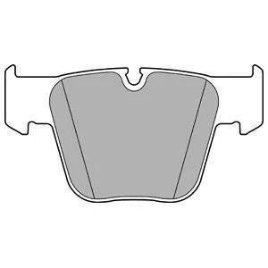 DB Колодки тормозн.передние S-class 05- Delphi LP2765