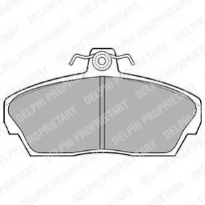 Гальмівні колодки, дискові Delphi LP911