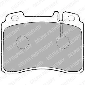 DB Тормозные колодки передн.W124 E-klasa 93-96 3,2 Delphi LP929