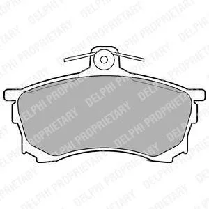 MITSUBISHI Тормозные колодки передн.Carisma 95- Delphi LP992