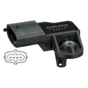Датчик тиску в впускній трубі DL Delphi PS10144