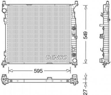 Радіатор DENSO DRM17055