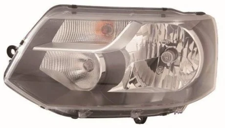 Фара правая H4, автом. рег., с мотором, [] 10/09- DEPO 441-11F2RMLDEM2