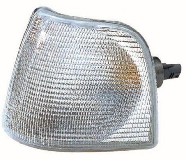 Указатель поворота белый лев.. без патр. DEPO 441-1506L-UE-C