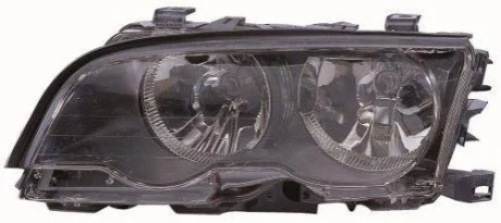 Фара прав. H7/H7 COUPE/CABRIO черная рамка -09/01 [] DEPO 444-1126R-LDEM2