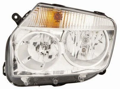 Фара ліва H7/H1, авт./мех.рег., хром.рамка [] DEPO 551-1186L-LDEM1