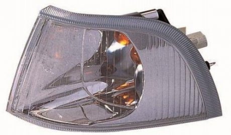 Показник поворота лівий, прозр., хром. рамка (T4/TURBO) без патрона 1/98-5/00 773-1513L-UE DEPO 7731513LUE