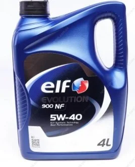 Олія моторна Evolution 900 NF 5W-40 (4 л) ELF 194873