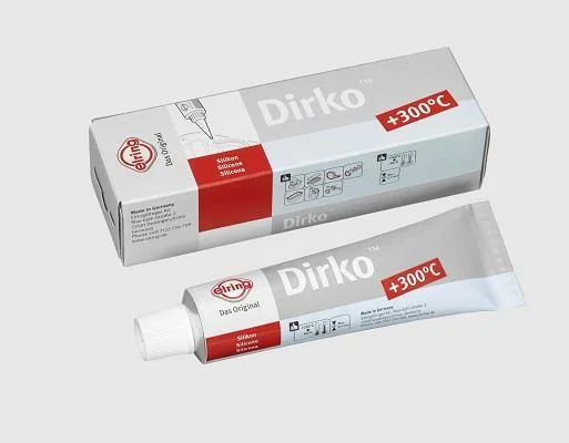 Герметик DIRKO 70ml ГЕРМЕТИК DIRKO +300 (СЕРЫЙ) 70ML ELRING 036.163 (фото 1)