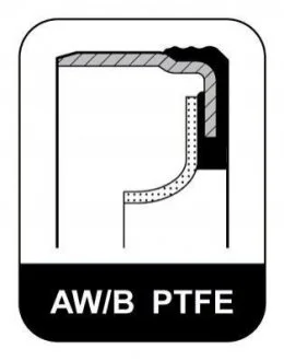 Сальник колінвалу EL345000 ELRING 345000