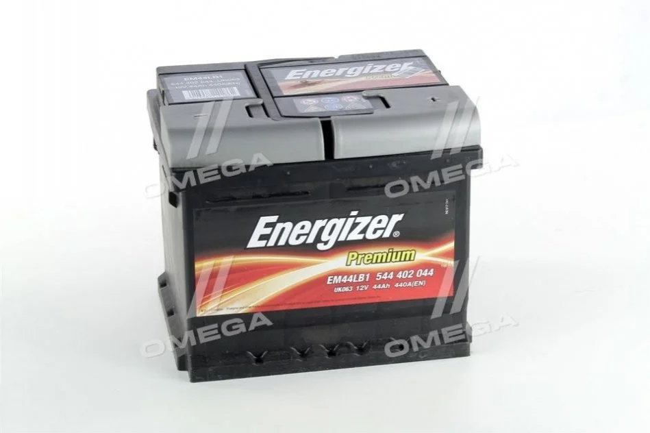 Акумулятор 44Ah-12v Prem.(207х175х175), R, EN440 Energizer 544 402 044 (фото 1)