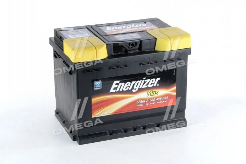 Акумулятор 60Ah-12v Plus (242х175х190), R, EN540 Energizer 560 408 054 (фото 1)