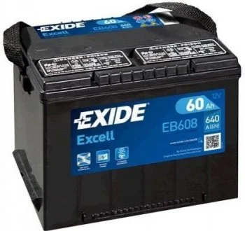 Акумулятор EXIDE EB608 (фото 1)
