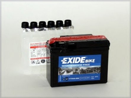 Акумулятор EXIDE YTR4A-BS