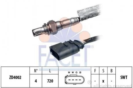 Лямбда-зонд FACET 10.7163