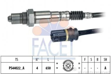 Лямбда-зонд W203/W211 1.8 00> FACET 10.8287