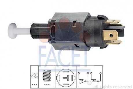 Датчик включения стоп-сигнала FACET 7.1065