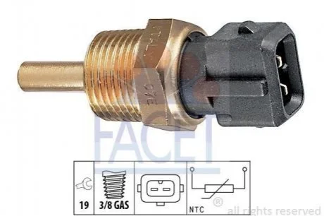Датчик температури FACET 7.3144