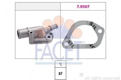 Термостат Jumpy/Scudo/Expert 1.4-1.6i 95- (88C) FACET 7.8155