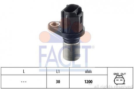 Датчик частоты вращения вала FACET 9.0500